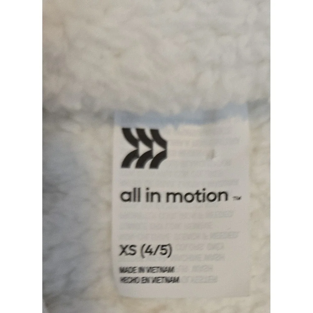 All‎ in Motion Girls Sharpa Pullover Jacket brand Size XS (4/5).
